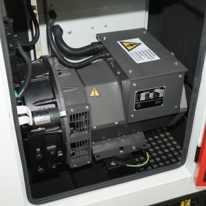 Generator electric trifazat 28KVA, 230/400V cu motor diesel Ricardo N4100DS-30KW si ATS 100A - Img 8