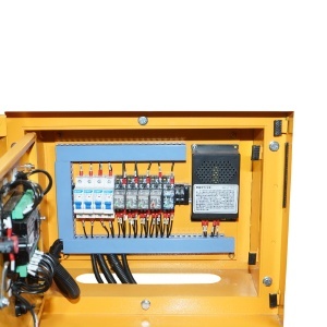 Generator electric trifazat insonorizat 62.5KVA, 230/400V, motor diesel Ricardo 56kW ZH4105ZD cu ATS integrat Breckner Germany - Img 12