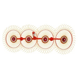 Grebla fan rotativa tip soare cu 4 rotoare Ø 1400mm THOR - Img 3