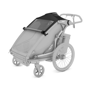 Husa cu purificator de aer integrat, dedicata carucioarelor Thule multisport - Img 3