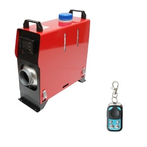 Incalzitor stationar sirocou silentios 12/24-220V, 5kW, display LCD cu telecomanda si bujie Kyocera THOR