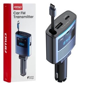 Incarcator - Modulator FM - Bluetooth Amio