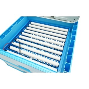 Incubator automat 128 oua 80W, 12V-220V, rotire automata, ovoscop LED, control temperatura, umiditate, afisaj digital, alarma - Img 10