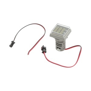 Indicator digital ore functionare LED alb 0-999H, 220V/380V AC Ø 22mm Breckner Germany - Img 2