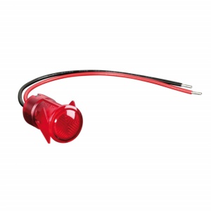Indicator LED rosu - 12/24V
