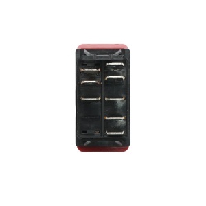Intrerupator avarii 12V, 6 pini JCB 3CX, 4CX cod OEM 701/60003, 115/B50015 - Img 3