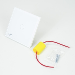 Intrerupator inteligent cu touch PNI SafeHome PT101L WiFi, 600W, control prin aplicatia Tuya Smart, compatibil cu Alexa si Google Assistant - Live Wire, fara nul - Img 4