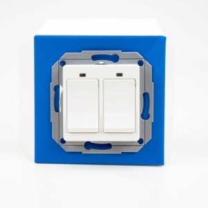 Intrerupator inteligent dublu PNI SmartHome WS222 pentru control lumini prin internet cu App Tuya Smart, compatibil Amazon Alexa si Google Home - Img 6