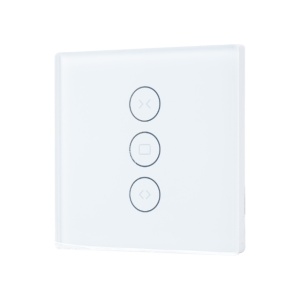 Intrerupator inteligent pentru jaluzele cu touch PNI SafeHome PT133J WiFi, 600W, comanda prin internet, aplicatie de mobil Tuya Smart, integrare in scenarii si automatizari smart cu alte produse compa