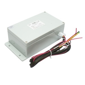 Joystick electric 4 butoane cu modul de comanda 24V - Img 5
