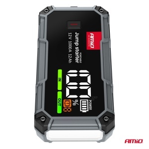Jump Starter baterie externa 12V 12Ah 1000A Amio - Img 3
