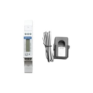 Kit smart meter Deye 220V, 40A, monofazic cu siguranta digitala split core SDM120CT