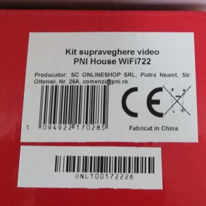 Kit supraveghere video PNI House WiFi722, 4 canale 1080P, wireless, IP66, ONVIF - Img 7