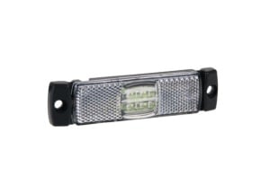 Lampa gabarit cu LED-uri, alba, cu suport urechi FRISTOM