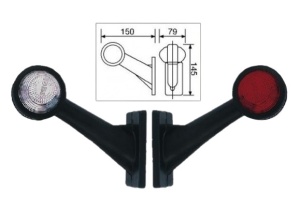 Lampa gabarit LED - DREAPTA - brat lung - Img 3
