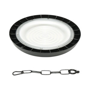 Lampa industriala LED UFO High-Bay 100W, 100-265V, 6500K, 12000lm pentru hale, depozite 290x32mm IP65 Breckner Germany - Img 3