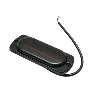 Lampa laterala LED 9-80V, galben fumuriu, 15 LED-uri 100x38x12mm Breckner Germany - Img 3