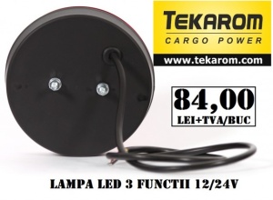 LAMPA LED CAMION 3 FUNCTII (SLIM) 24V - Img 5