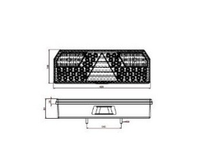 LAMPA LED DREAPTA 24V - Img 2
