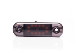 Lampa marcaj BLACK cu lumina alba 12 LEDURI 12/24V - Img 2