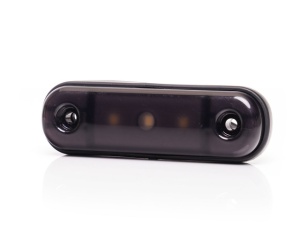 Lampa marcaj BLACK cu lumina rosie 3 LEDURI 12/24V - Img 4