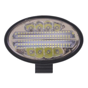 Lampa ovala 48 x led + functie stroboscopica