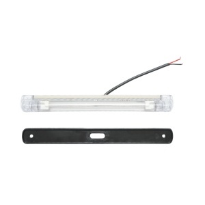 Lampa pozitie cabina camion LED 24V alba 6 LED-uri 240x26x25mm Breckner Germany - Img 2