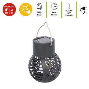Lampa solara LED cu efect de flacara - Img 2