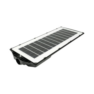 Lampa solara LED iluminat stradal 300W cu panou solar 15W, baterie LiFePO4 12000mAh, senzor miscare, telecomanda, prindere stalp IP67 Breckner Germany - Img 6