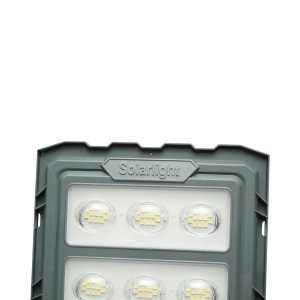 Lampa solara LED iluminat stradal 300W cu panou solar 20W, baterie LiFePO4 15000mAh, senzor miscare, telecomanda, prindere stalp IP65 Breckner Germany - Img 10