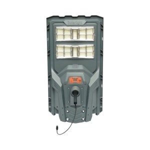 Lampa solara LED iluminat stradal 400W cu camera supraveghere duala 6MP Wi-Fi, panou solar 30W, baterie LiFePO4 20000mAh, PTZ 360, night vision, detectie PIR Ai, aplicatie V380 Pro - Img 3