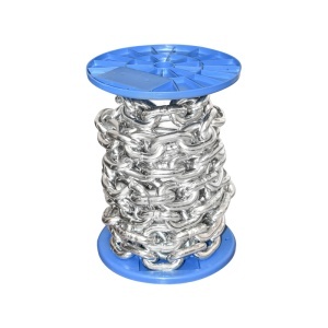Lant electrogalvanizat DIN766 fi13 5m/rola tambur plastic