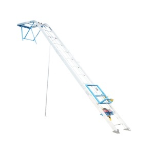 Lift electric 19m pentru ridicare panouri solare fotovoltaice, carucior mobil, telecomanda, sarcina maxima 200kg - Img 5