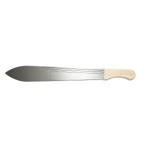 Maceta din otel 610mm cu maner de lemn - Img 1