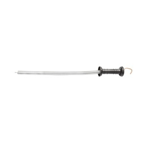 Maner poarta negru cu carlig si arc 3m gard electric Breckner Germany - Img 3