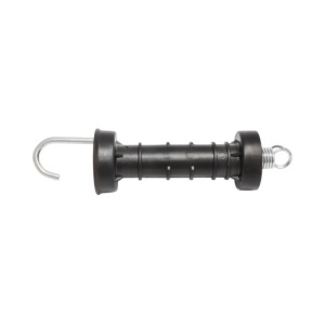 Maner poarta negru cu carlig si arc mare gard electric Mezofarm - Img 3