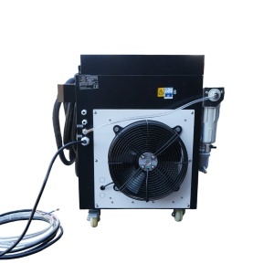 Masina de curatat rugina cu fibra laser 1500W, 220V, latime curatare 0-300mm, racire cu apa, Touch Screen profesional Breckner Germany - Img 6