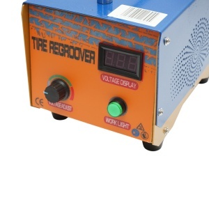 Masina de recanelare anvelope portabila 1000W, 220V cu afisaj digital, reglaj tensiune, 20 lame U si V incluse - Img 8