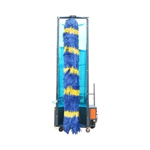Masina electrica automata de spalat autobuze si camioane 48V, 1800W, baterie Li-ion 60Ah, perie verticala 3.8m, rezervor apa 550L THOR - Img 2
