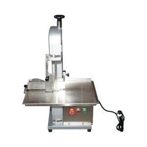 Masina electrica de taiat carne si oase 1500W, 220V, viteza taiere 15.4 m/s, lama fierastrau 1650mm - Img 2