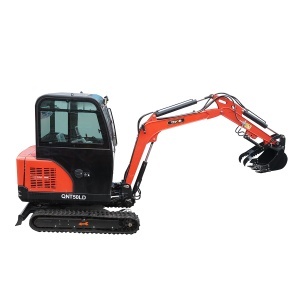 Mini excavator 1.8T cu cabina, motor diesel 25CP, rotire 360 grade, adancime sapare 2300mm, capacitate ridicare 350Kg, 2 cupe incluse 420/985mm THOR - Img 4