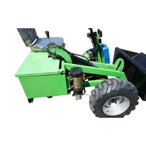 Mini incarcator frontal electric cu 3 roti, 2 motoare 2200W/1500W, baterie 48V/52Ah, capacitate ridicare 150kg, cupa 1000x550mm Breckner Germany - Img 7