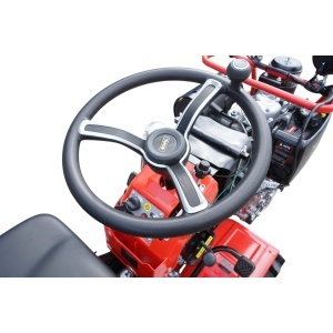 Minitractor agricol 4x4 diesel 17CP, 531cc, 3+1 viteze, 2 cutii de viteze, pornire electrica/manuala, latime lucru 1050mm cu freza, rarita, roti metalice, picior sprijin THOR - Img 8