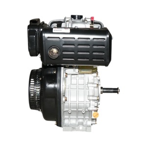 Motor diesel 10CP 186F, 418cc, turatie 3600rpm, ax rotund filetat 25.4mm, pornire sfoara Breckner Germany - Img 5