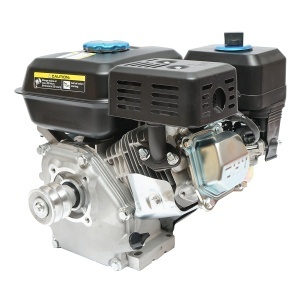 Motor pe benzina cu fulie 7.5CP, 4 timpi, ax cu pana 20mm pornire sfoara Breckner Germany