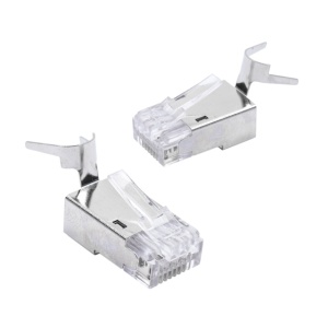 Mufa PNI RJ45 pentru cablu UTP Cat7 set cu 100 bucati - Img 5