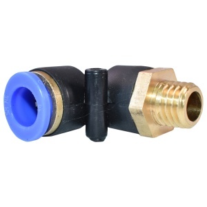 Mufa rapida cot plastic 10mm filet exterior alama M12