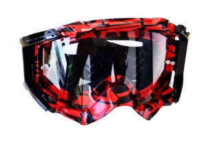 Ochelari ATV / Enduro / Motor Cross (rosii) - Img 3