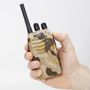Pachet 8 statii radio portabile PNI PMR R40 CAMO 0.5W, 16 PMR, Li-Ion 1200mAh cu incarcatoare si casti incluse - Img 2