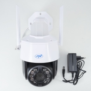 Pachet camera supraveghere video wireless PNI House IP575 si panou solar fotovoltaic PNI PSF6020A - Img 10